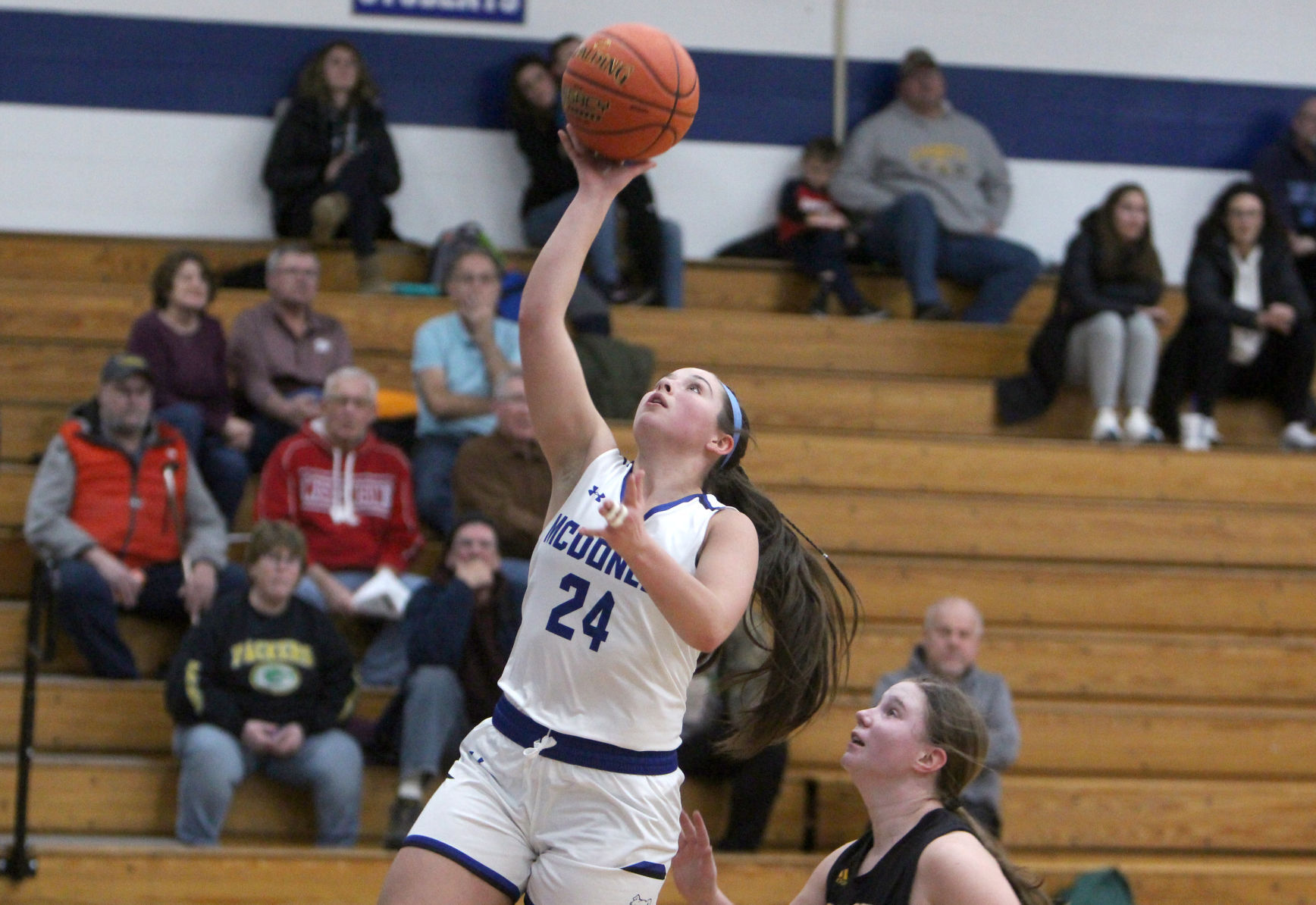 Cadott at McDonell girls basketball 1-11-22